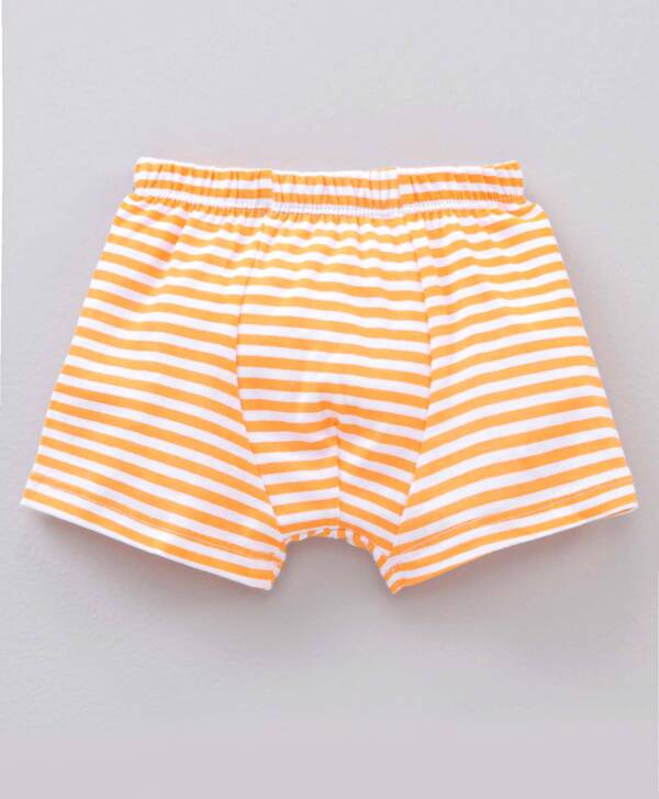 100% Cotton Striped Briefs Pack of 3 - Multicolour - Image 4