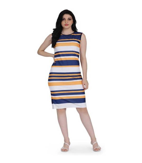 Clothy Women Bodycon Multicolor Dress