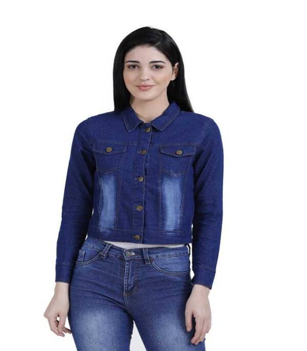 HYTREND Full Sleeve Washed Women Denim Jacket