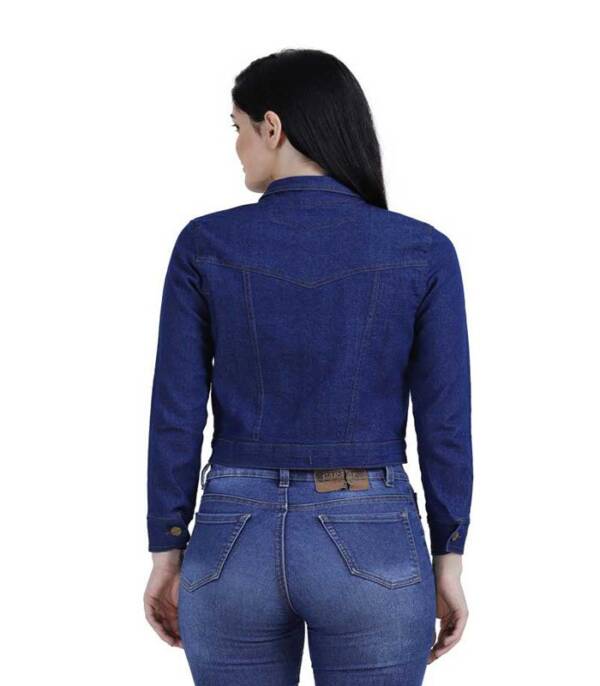 HYTREND Full Sleeve Washed Women Denim Jacket - Image 2