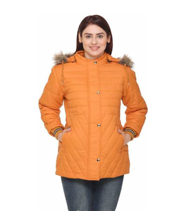 HILL FIGHTER Full Sleeve Self Design Women Casual Jacket