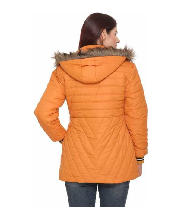 HILL FIGHTER Full Sleeve Self Design Women Casual Jacket - Image 2